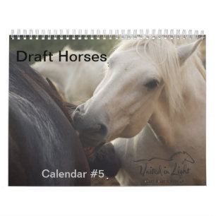 Calendrier #5 de chevaux de trait