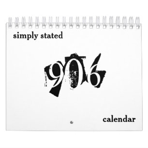 Calendrier 906 simplement indiqué