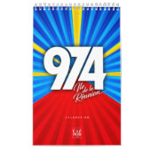 Calendrier 974 Ile de la Réunion (Protection)
