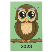 Calendrier A cute calendar filled with happy characters (Protection)