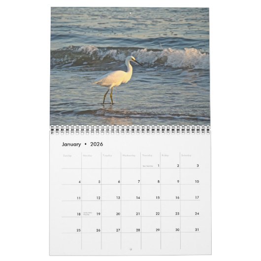 Calendrier à la rive #3 (Jan 2026)