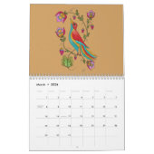 Calendrier à l'encre (Mar 2026)