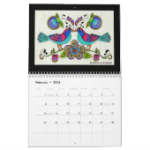 Calendrier à l'encre (Feb 2026)