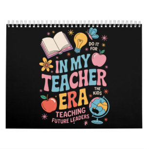 Calendrier À l'ère de mon professeur Retour à l'école Materne