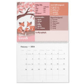 Calendrier A Mother's Journey: Baby Milestone Tracker (Feb 2026)