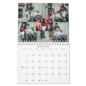 Calendrier à thème de la famille (Mar 2027)