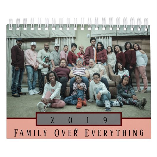 Calendrier à thème de la famille (Protection)