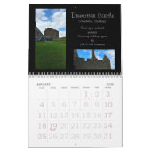 Calendrier A travers la fenêtre de l'Ecosse (Jan 2026)