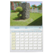 calendrier à trois dimensions de photo d'anaglyphe (Feb 2027)