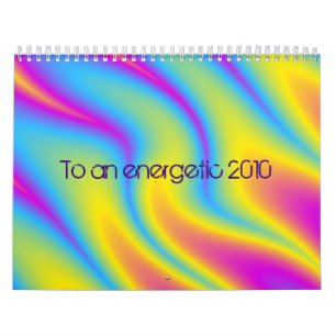 Calendrier À une année 2010 énergique