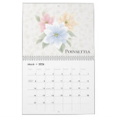 Calendrier A Year in Bloom : Aesthetic Floral Gift (Mar 2026)