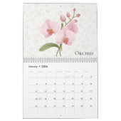 Calendrier A Year in Bloom : Aesthetic Floral Gift (Jan 2026)