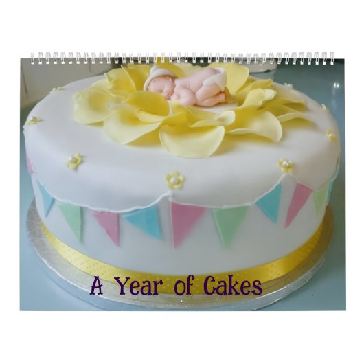 Calendrier A Year of Cakes  (Protection)