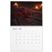 Calendrier A Year of Night Bloom Calendar (Feb 2026)