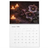 Calendrier A Year of Night Bloom Calendar (Jan 2026)