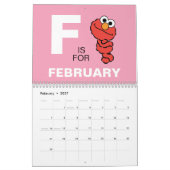 Calendrier Abby Cadabby Rue Séesame | Ajouter Votre Nom (Feb 2027)