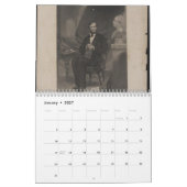 Calendrier Abraham Lincoln (Jan 2027)