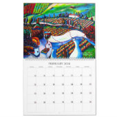 Calendrier AbStacT & Surreal Art par ORAced (Feb 2026)