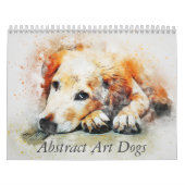 Calendrier Abstract Art Dogs (Protection)