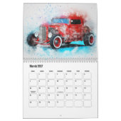 Calendrier Abstract Art Drag Car (Mar 2027)