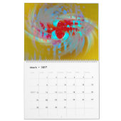 Calendrier Abstract Calendar (Mar 2027)