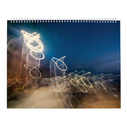 Calendrier Abstract Intentional Camera Movement Night Light T (Protection)