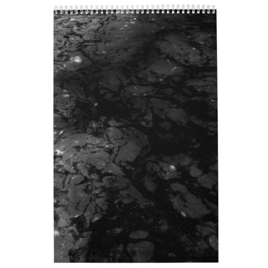 Calendrier Abstract Midnight Ripples of Rio Vermelho (Protection)