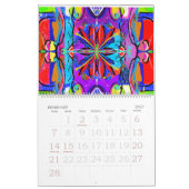 Calendrier Abstractly Calendar (Feb 2027)