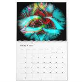 Calendrier Abstrait (Jan 2027)
