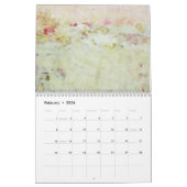 Calendrier abstrait de la nature 2016 (Feb 2026)