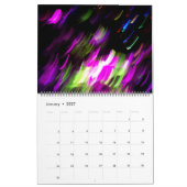 Calendrier Abstrait et floral 2025 - MultiMediaSus (Jan 2027)