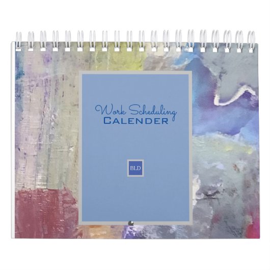 Calendrier Abstrait et mensuel de la Bible Verse (Protection)