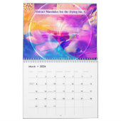 Calendrier Abstrait Mandalas Set 2 (Mar 2026)