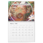 Calendrier Abstrait Mandalas Set 2 (Feb 2026)