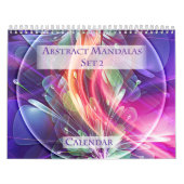 Calendrier Abstrait Mandalas Set 2 (Protection)