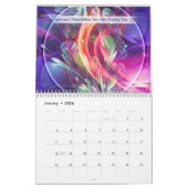 Calendrier Abstrait Mandalas Set 2 (Jan 2026)