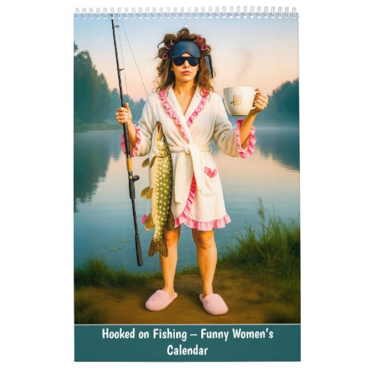 Calendrier Accros à la pêche – Drôles de femmes (Protection)