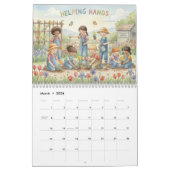Calendrier Acts of Kindness childhood Memories Calendar (Mar 2026)