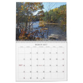 Calendrier Adirondack Couleurs d'Automne 12 Mois (Mar 2027)