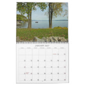 Calendrier Adirondack Couleurs d'Automne 18 Mois (Jan 2027)