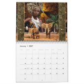 Calendrier « Adoptez l'essence de l'Afrique » (Jan 2027)
