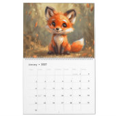 Calendrier Adorable Animals: Forest Friends 1 (Jan 2027)