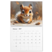 Calendrier Adorable Animals: Forest Friends 1 (Feb 2027)