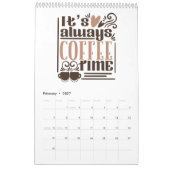 Calendrier Adressé au café (Feb 2027)