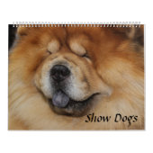 CALENDRIER AFFICHER LES CHIENS (Protection)