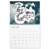 Calendrier Affirmations illustrées de Rynski (Mar 2027)