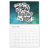 Calendrier Affirmations illustrées de Rynski (Jan 2027)