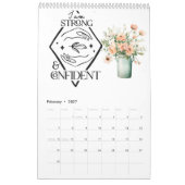 Calendrier Affirmations positives (Feb 2027)