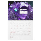 Calendrier Affirmations positives Abondance en cristal de pie (Feb 2027)