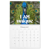 Calendrier Affirmations positives Citations Nature Images (Feb 2027)